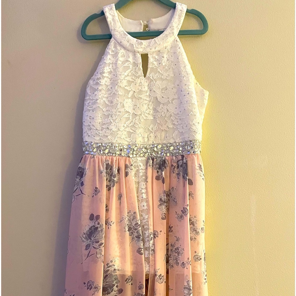 Girls formal skort style formal dress